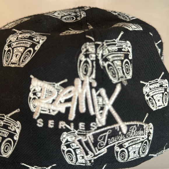 DC X New Era Travis Barker Remix Series Boombox Blink 182 Trucker Hat Size 7.25 - Picture 3 of 7